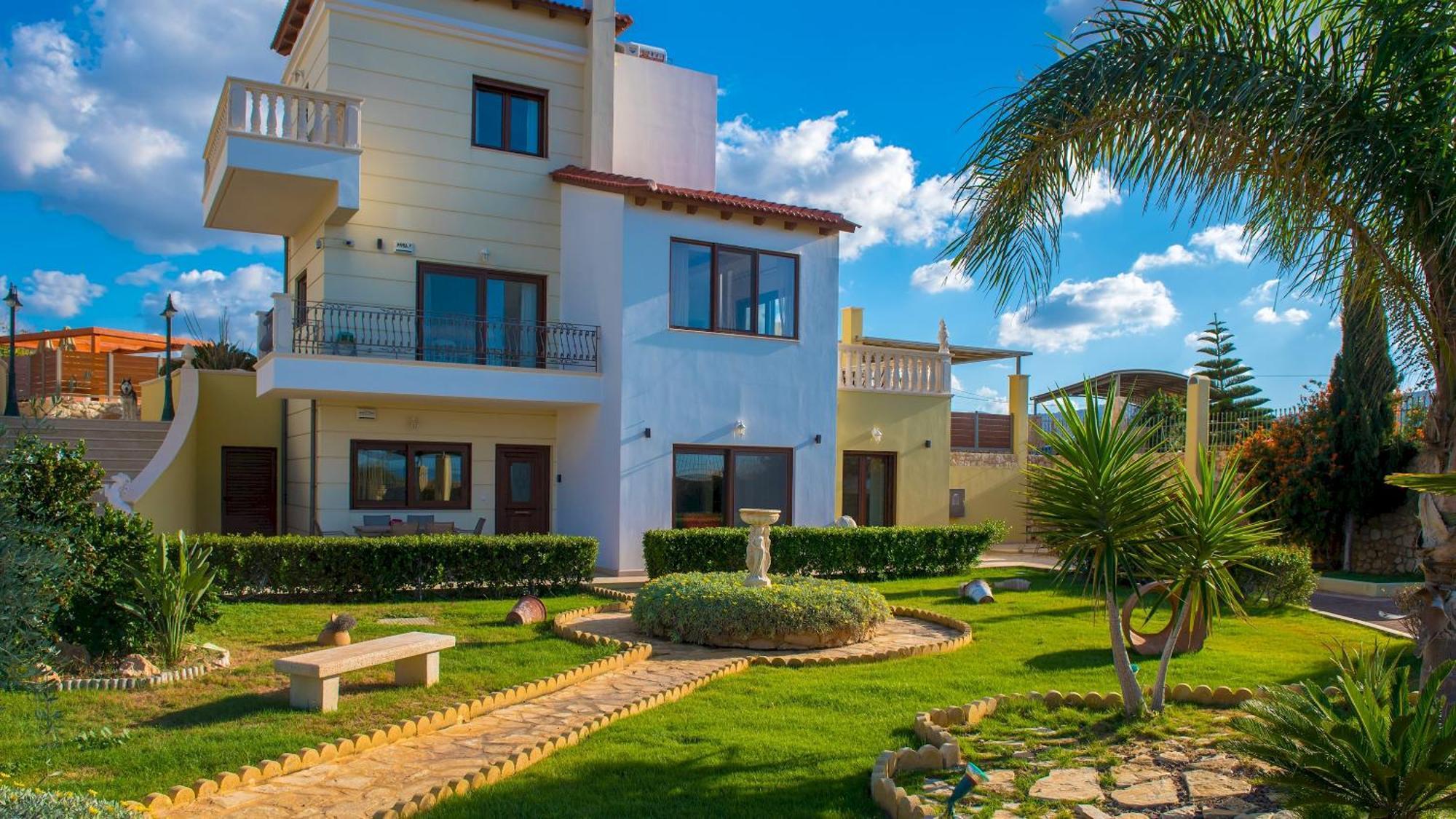 Azzuro Villa With Private Pool By Estia Hersonissos  Exteriör bild